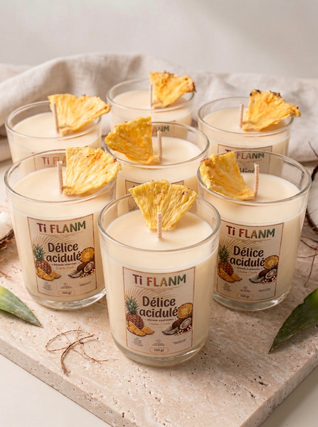 Bougie Délice Acidulé 🍍🥥