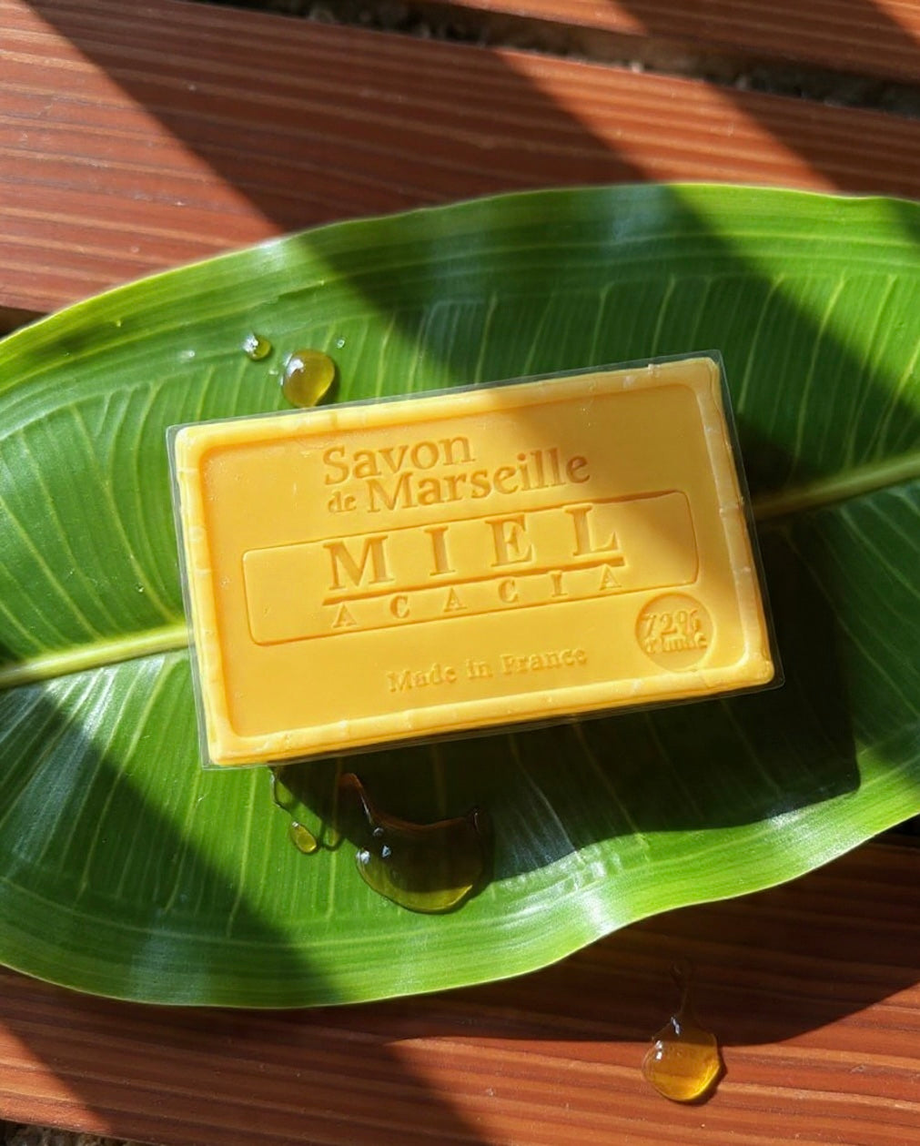 Savon de Marseille Artisanal - Miel Acacia (100g)